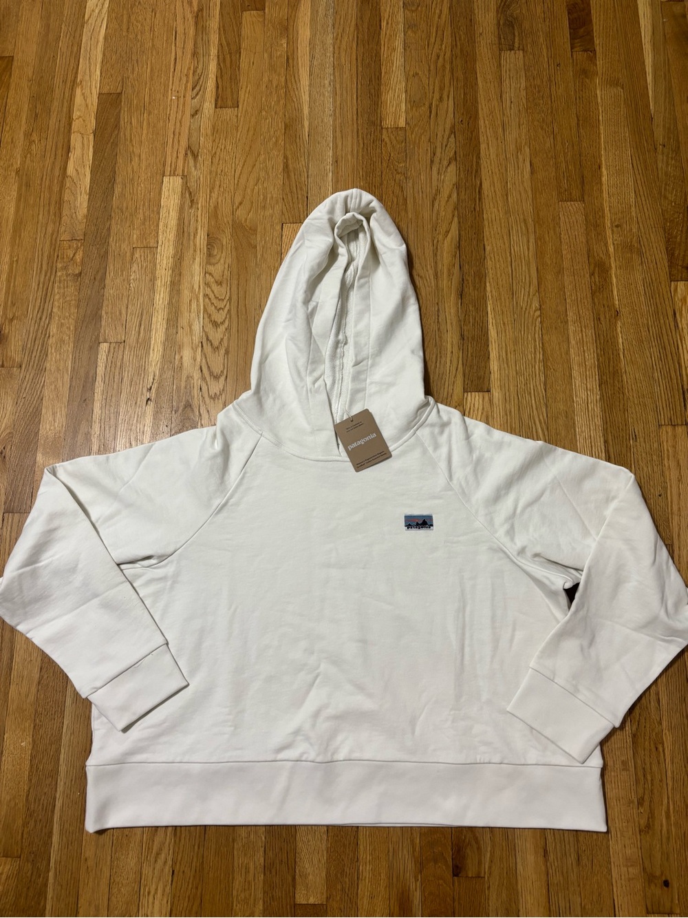 Patagonia ROC Essential Hoody Womens NWT Wool White Sz Large